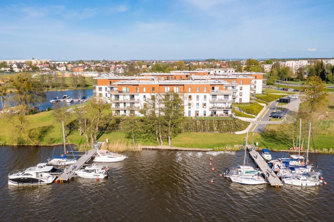 Marina Apartment - Przy Jeziorze, Taras, Tv55" Z Netflix I Prime, Parking อิวาวา ภายนอก รูปภาพ