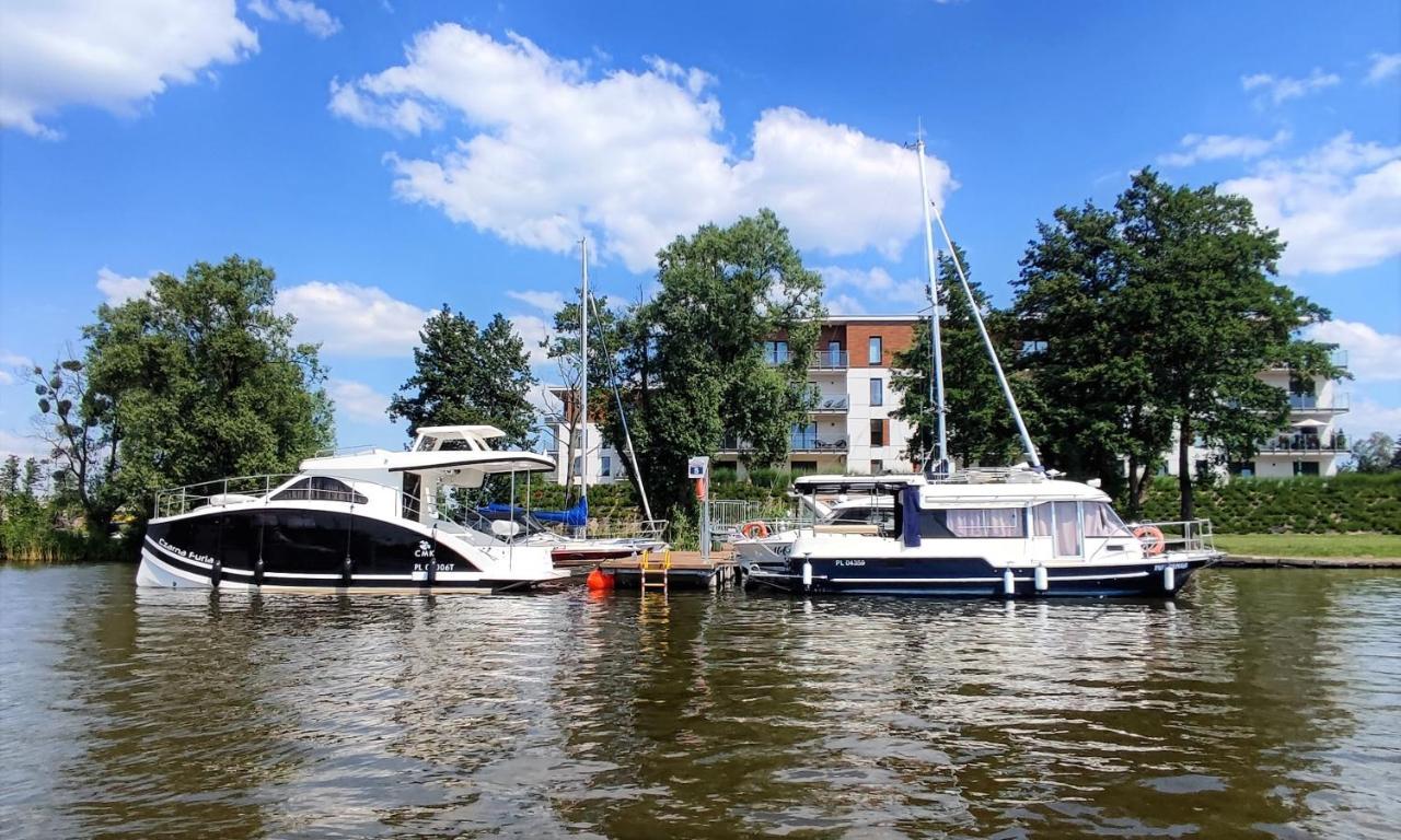 Marina Apartment - Przy Jeziorze, Taras, Tv55" Z Netflix I Prime, Parking อิวาวา ภายนอก รูปภาพ