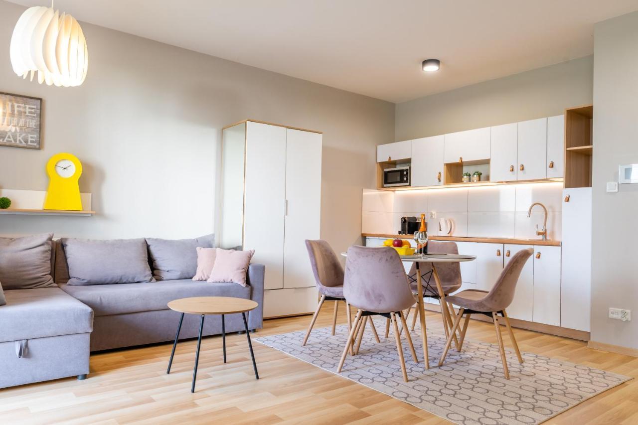 Marina Apartment - Przy Jeziorze, Taras, Tv55" Z Netflix I Prime, Parking อิวาวา ภายนอก รูปภาพ