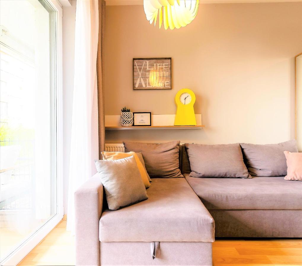 Marina Apartment - Przy Jeziorze, Taras, Tv55" Z Netflix I Prime, Parking อิวาวา ภายนอก รูปภาพ