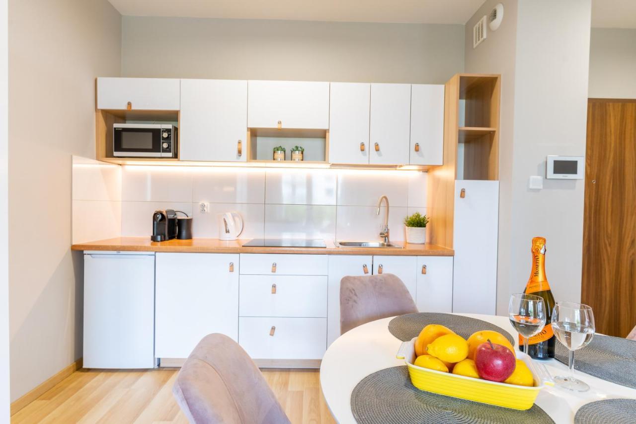 Marina Apartment - Przy Jeziorze, Taras, Tv55" Z Netflix I Prime, Parking อิวาวา ภายนอก รูปภาพ