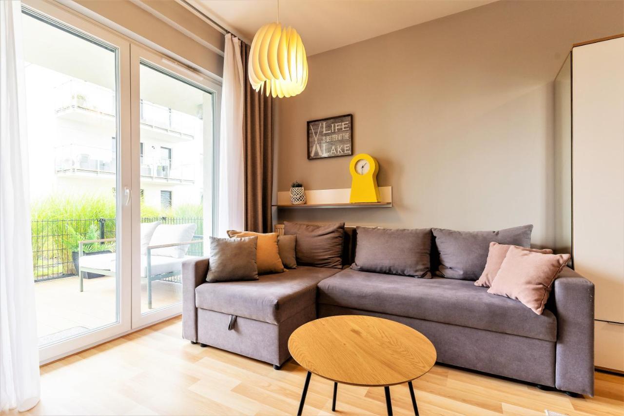 Marina Apartment - Przy Jeziorze, Taras, Tv55" Z Netflix I Prime, Parking อิวาวา ภายนอก รูปภาพ