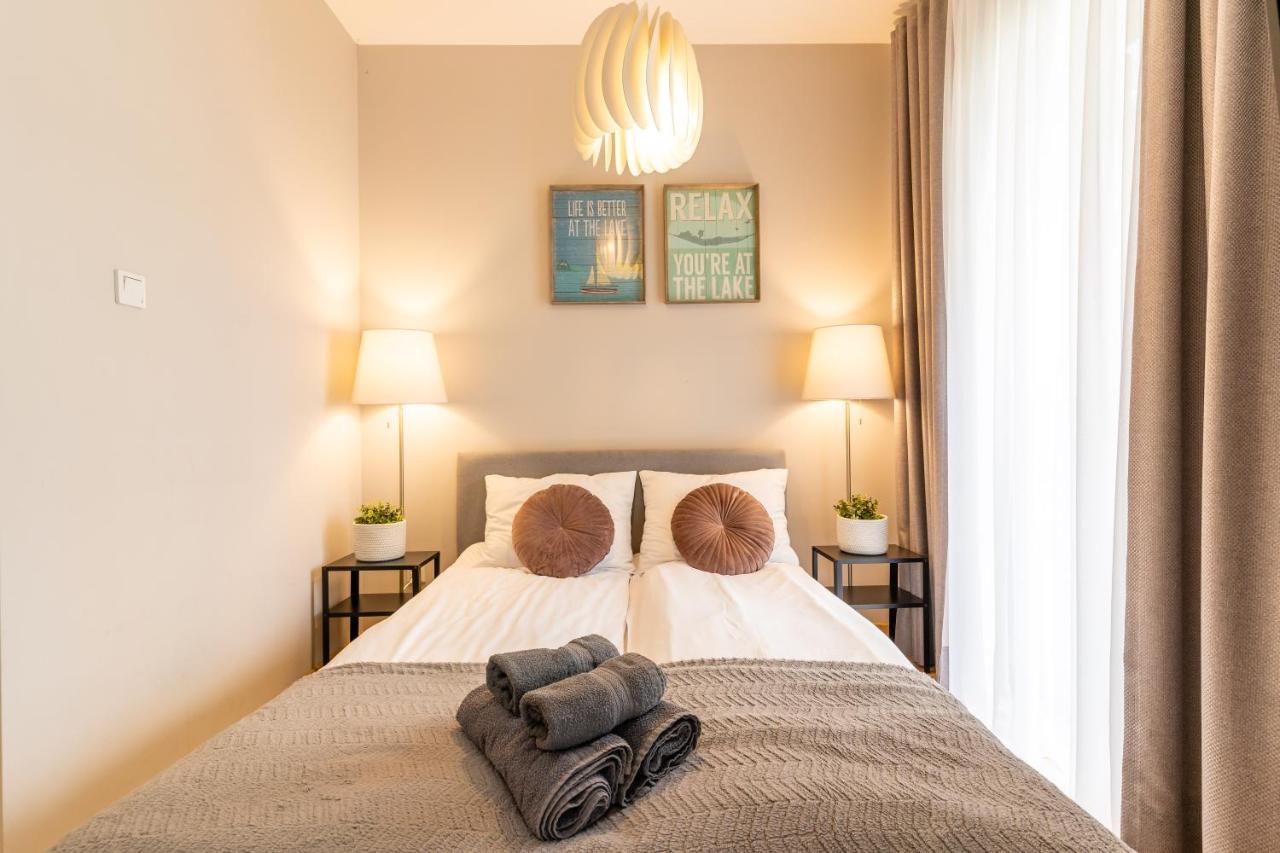 Marina Apartment - Przy Jeziorze, Taras, Tv55" Z Netflix I Prime, Parking อิวาวา ภายนอก รูปภาพ