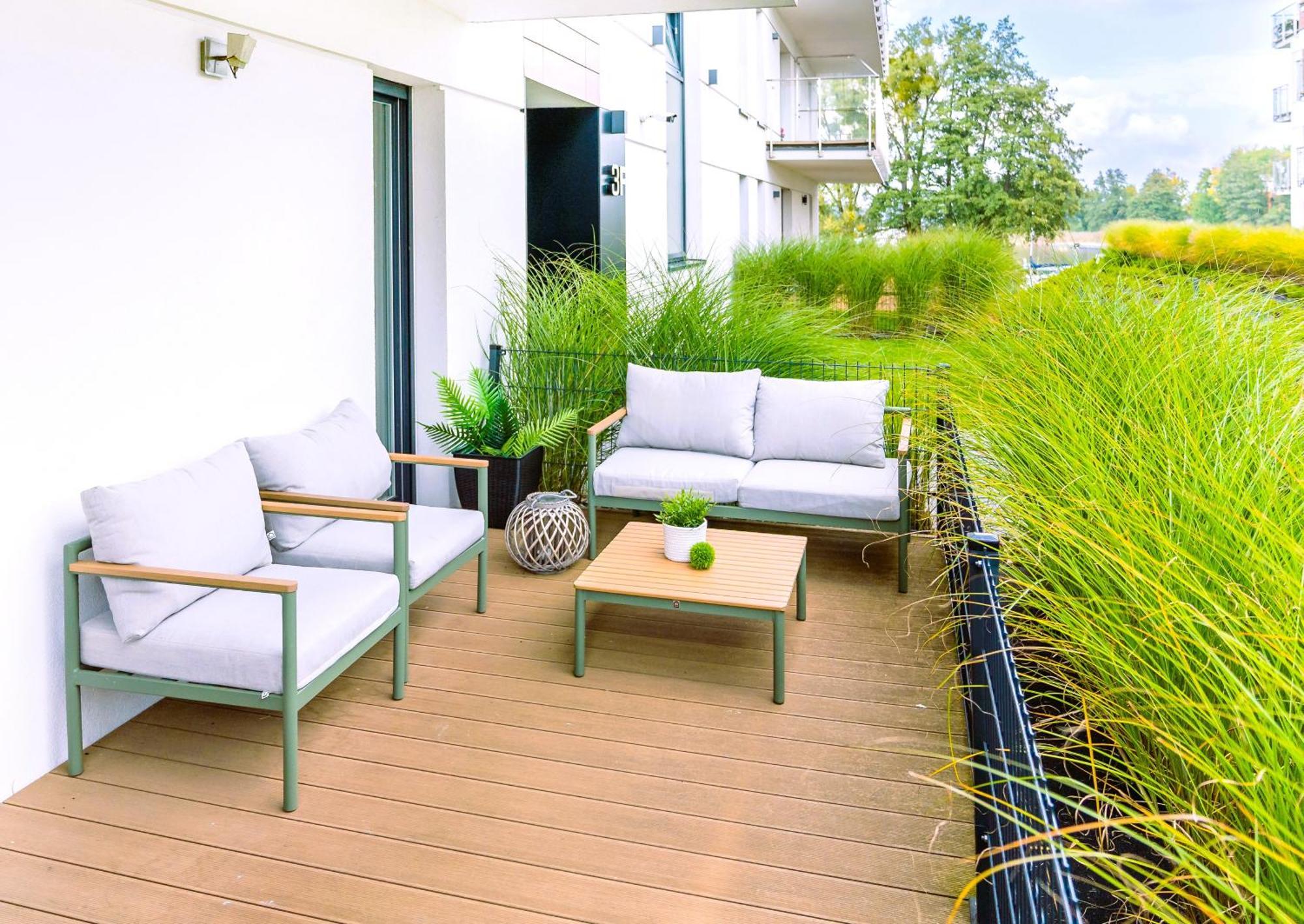 Marina Apartment - Przy Jeziorze, Taras, Tv55" Z Netflix I Prime, Parking อิวาวา ภายนอก รูปภาพ